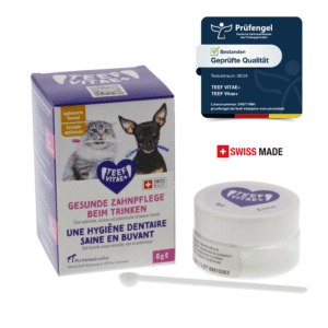 TEEF Vitae+® (6g / bis zu 60 Anwendungen) | Gesunde Zahnpflege für Hund & Katze