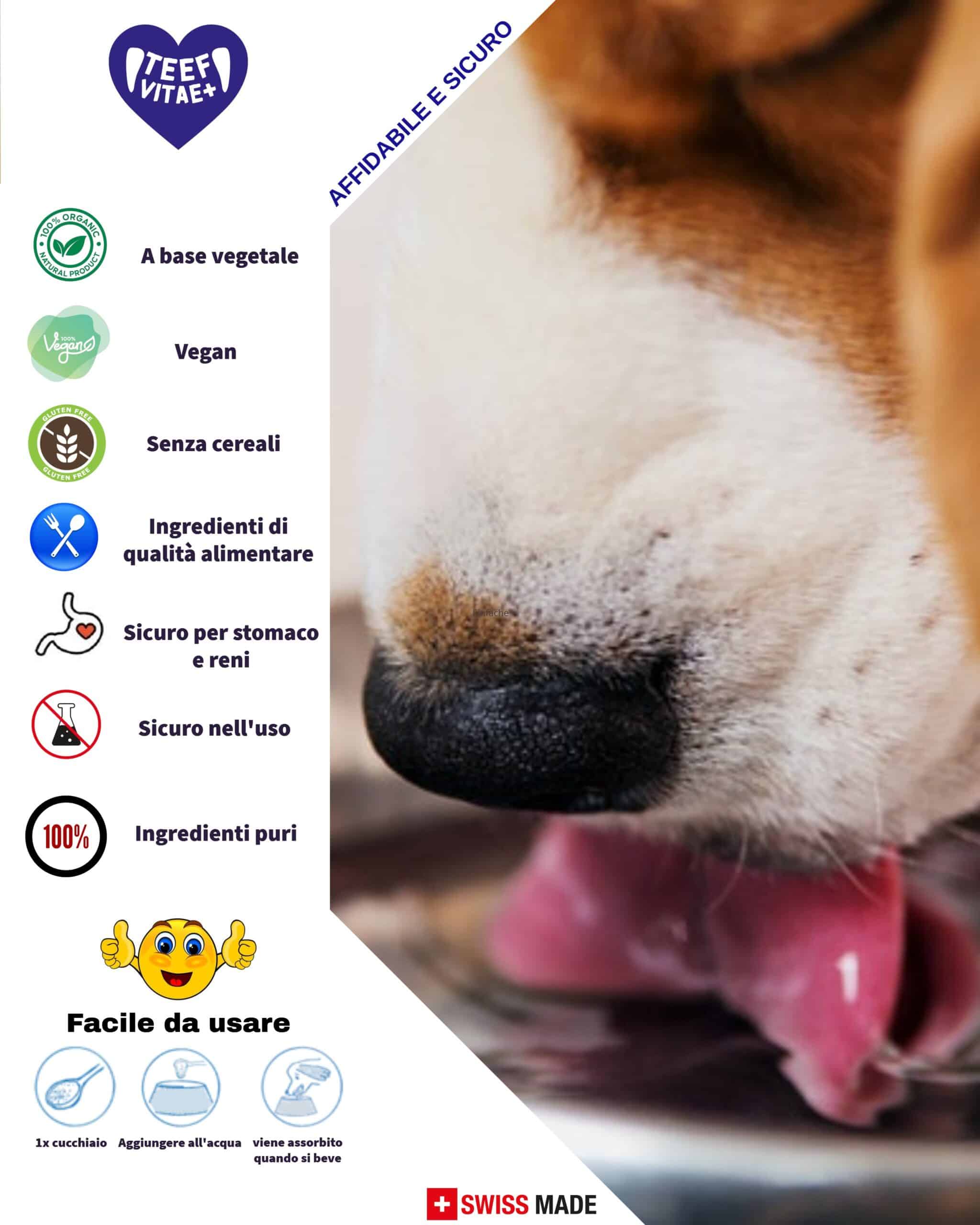 TEEF Vitae+® (21g / fino a 210 applicazioni) | Cura dentale sana per cani e gatti - immagine 5